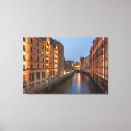 ハンブルク・ドイツ キャンバスプリント