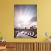 ハンブルク・ドイツ キャンバスプリント (インサイチュ (リビング))