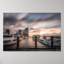 ハンブルク・ドイツ ポスター