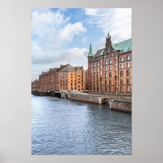 ハンブルク・ドイツ ポスター (正面)