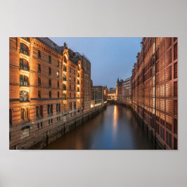 ハンブルク・ドイツ ポスター