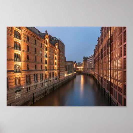 ハンブルク・ドイツ ポスター (正面)