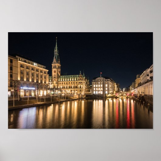 ハンブルク・ドイツ ポスター (正面)