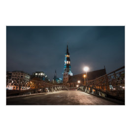 ハンブルク・ドイツ ポスター