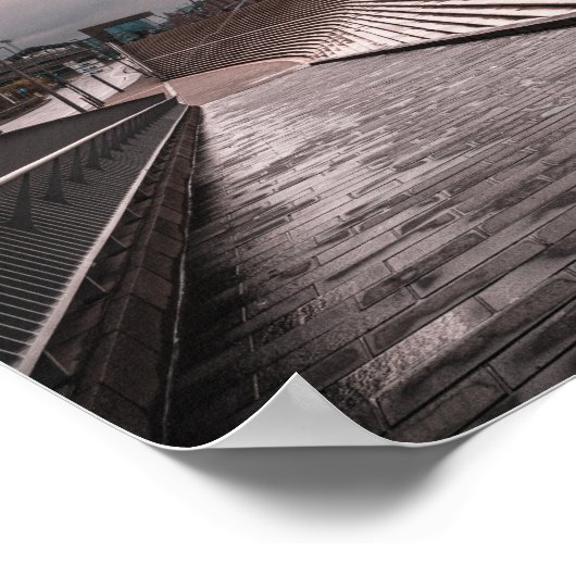 ハンブルク・ドイツ ポスター (角)