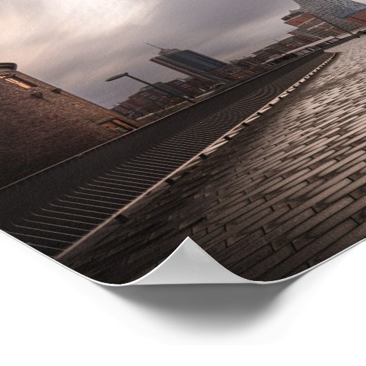 ハンブルク・ドイツ ポスター (角)