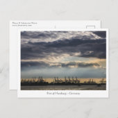 ハンブルク・ドイツ ポストカード (正面/裏面)