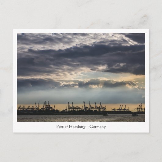 ハンブルク・ドイツ ポストカード (正面)