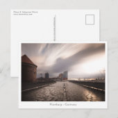 ハンブルク・ドイツ ポストカード (正面/裏面)