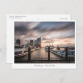ハンブルク・ドイツ ポストカード (正面/裏面)
