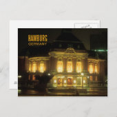 ハンブルク・ドイツ ポストカード (正面/裏面)