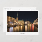 ハンブルク・ドイツ ポストカード (正面/裏面)