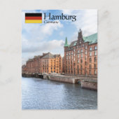 ハンブルク・ドイツ ポストカード (正面)