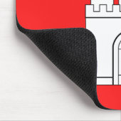 ハンブルク、ドイツ マウスパッド (コーナー)