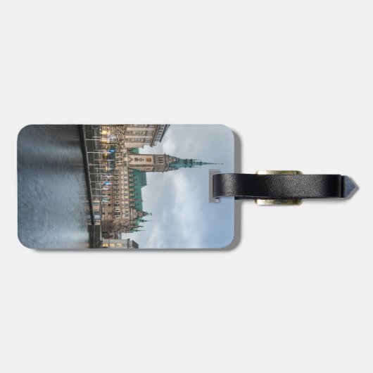 ハンブルク・ドイツ ラゲッジタグ (裏面横)