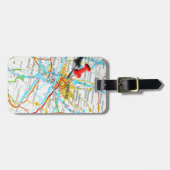 ハンブルク、ドイツ ラゲッジタグ (正面横)