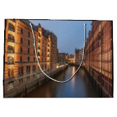 ハンブルク・ドイツ ラージペーパーバッグ (裏面)