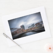 ハンブルク・ドイツ 長方形シール (封筒)