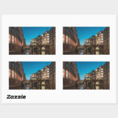 ハンブルク・ドイツ 長方形シール (シート)