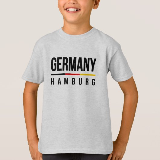 ハンブルク・ドイツ Tシャツ (正面)