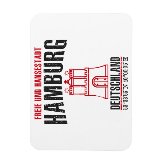 ハンブルク マグネット (縦)