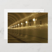 ハンブルクalter elbtunnel ポストカード (正面/裏面)