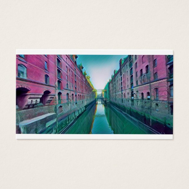 ハンブルクSpeicherstadtアートワーク (正面)