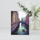 ハンブルグかベニスか？ ポストカード (スタンド正面)