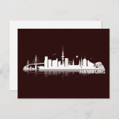 ハンブルグシティスカイラインポストカルテ ポストカード (正面/裏面)
