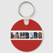 ハンブルグドイツシティ旅行写真 キーホルダー (裏面)