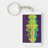 ハンブルグドイツスカイライン キーホルダー (正面)