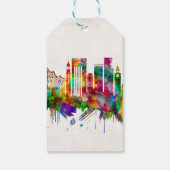 ハンブルグドイツスカイライン ギフトタグ (裏面)