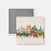 ハンブルグドイツスカイライン マグネット (正面/裏面)