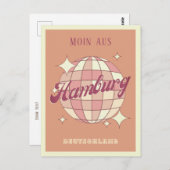 ハンブルグドイツドイツレトロヴィンテージ葉書 ポストカード (正面/裏面)