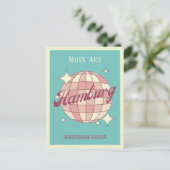 ハンブルグドイツドイツレトロヴィンテージ葉書 ポストカード (スタンド正面)