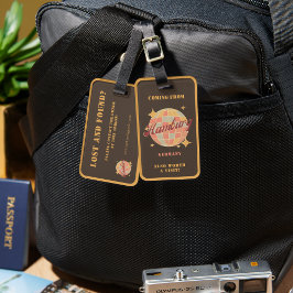 ハンブルグドイツレトロヴィンテージトラベル ラゲッジタグ