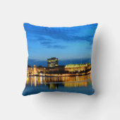 ハンブルグハーバーハフェンドイツランドアルスターナイト クッション (裏面)