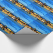 ハンブルグハーバーハフェンドイツランドアルスターナイト ラッピングペーパー (角)