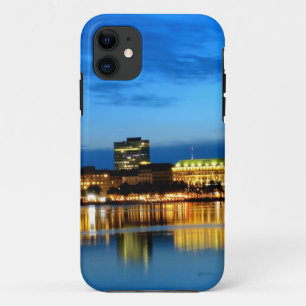ハンブルグハーバーハフェンドイツランドアルスターナイト iPhone 11 ケース