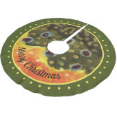 ハンブルックトラウト魚釣り ブラッシュドポリエステルツリースカート (アングル)