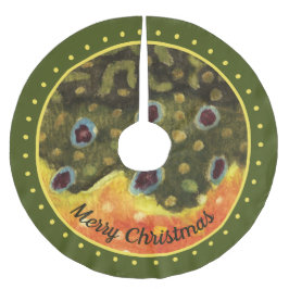 ハンブルックトラウト魚釣り ブラッシュドポリエステルツリースカート