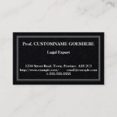 ハンブルプロフェッショナル名刺 名刺 (正面)