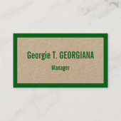 ハンブルプロフェッショナル名刺 名刺 (正面)