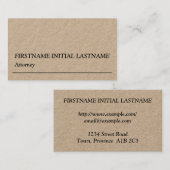 ハンブルロープロフェッショナル名刺 名刺 (正面/裏面)