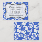 ハンブルーハワイアントロピカルヒビスカス 名刺 (正面/裏面)