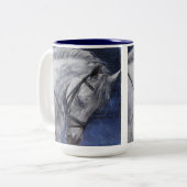 ハンブル美しいマグ ツートーンマグカップ (正面左)