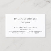 ハンブル、保守的、およびデッパーの名刺 名刺 (正面)