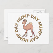 ハンプおもしろいデイのラクダ ポストカード (正面/裏面)