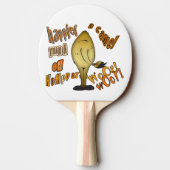 ハンプクールデイラクメルとシェード 卓球ラケット (裏面)