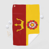 ハンプシャー州旗 ゴルフタオル (インサイチュ)